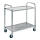 Stainless Steel Sturdy Utility Cart With Wheels